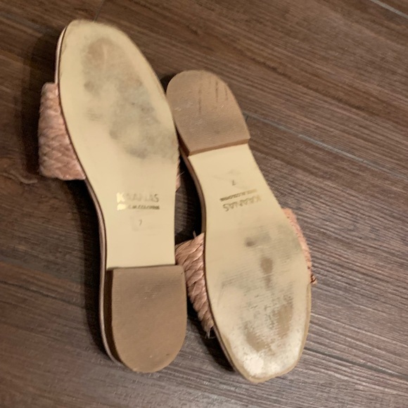 Jessie James Decker x Kanaas Raffia Slides - Picture 2 of 3